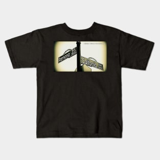 Ramona Boulevard & California Avenue, El Monte, California by Mistah Wilson Kids T-Shirt